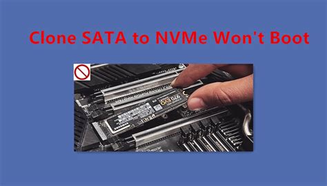 clone won't boot